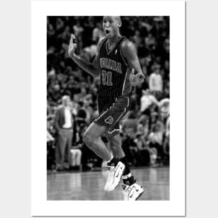 Reggie Miller Chock Posters and Art